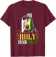 Holy Blockamole Funny Avocado Beach Volleyball T-Shirt - T-Shirt | Maroon