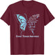 Graves' Disease I am the Storm T-Shirt - T-Shirt | Maroon