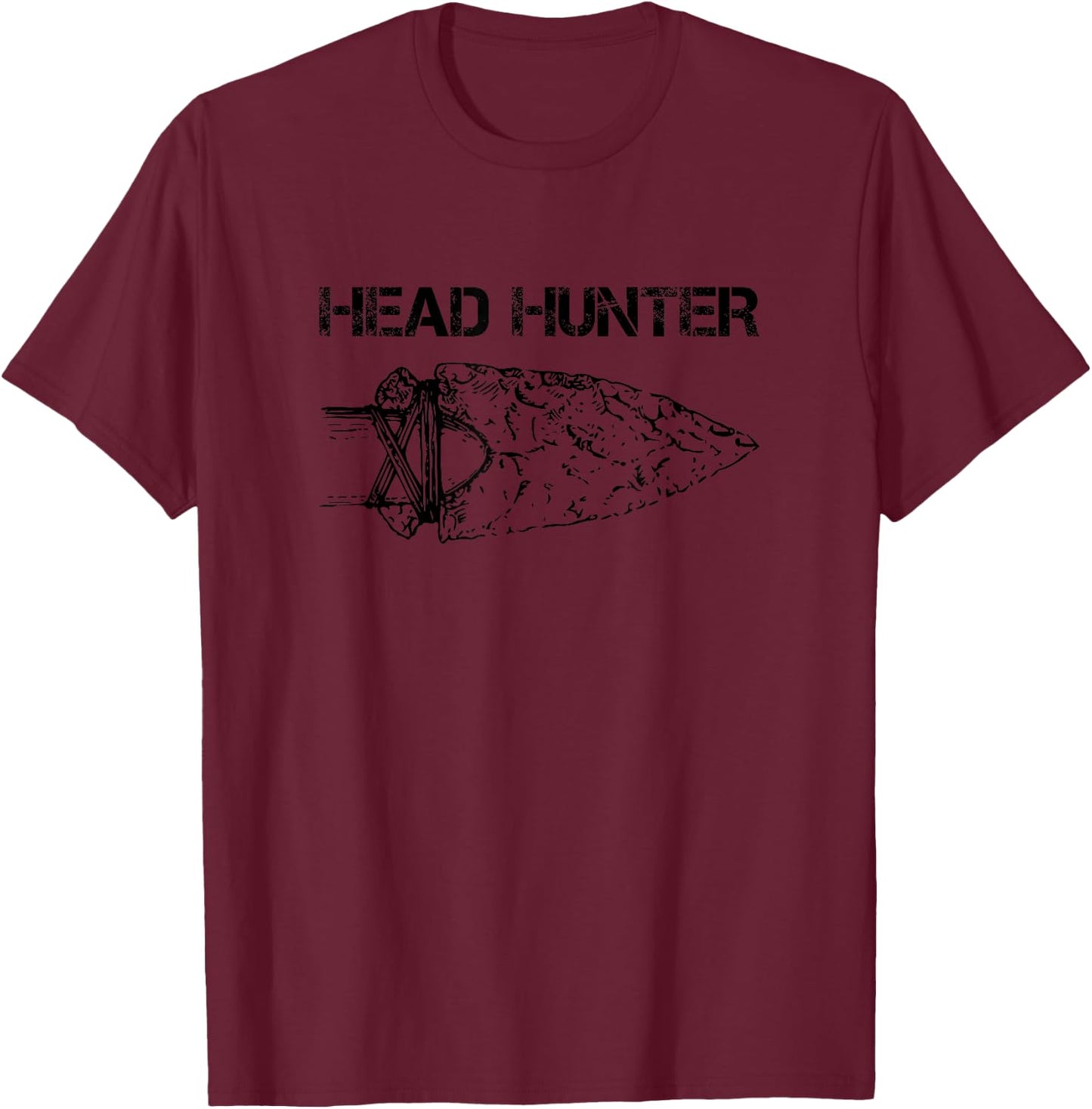 Arrowhead Hunting T-Shirt - T-Shirt | Maroon