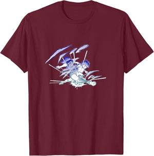 Captain TSUBASA gradation (battle) T-Shirt - T-Shirt | Maroon