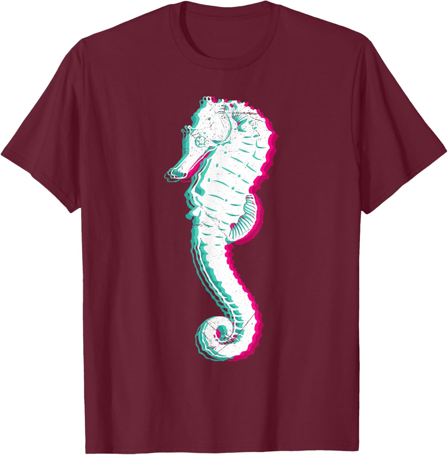 Seahorse seahorse T-Shirt - T-Shirt | Maroon