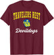 Travelers Rest High School Devildogs C3 T-Shirt - T-Shirt | Maroon