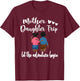 Afro American Mother Daughter Trip Black Women Travel T-Shirt - T-Shirt | Maroon