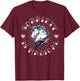 Unicorn Tattoo Art Sobriety is Magical NA AA Recovery Gift T-Shirt - T-Shirt | Maroon