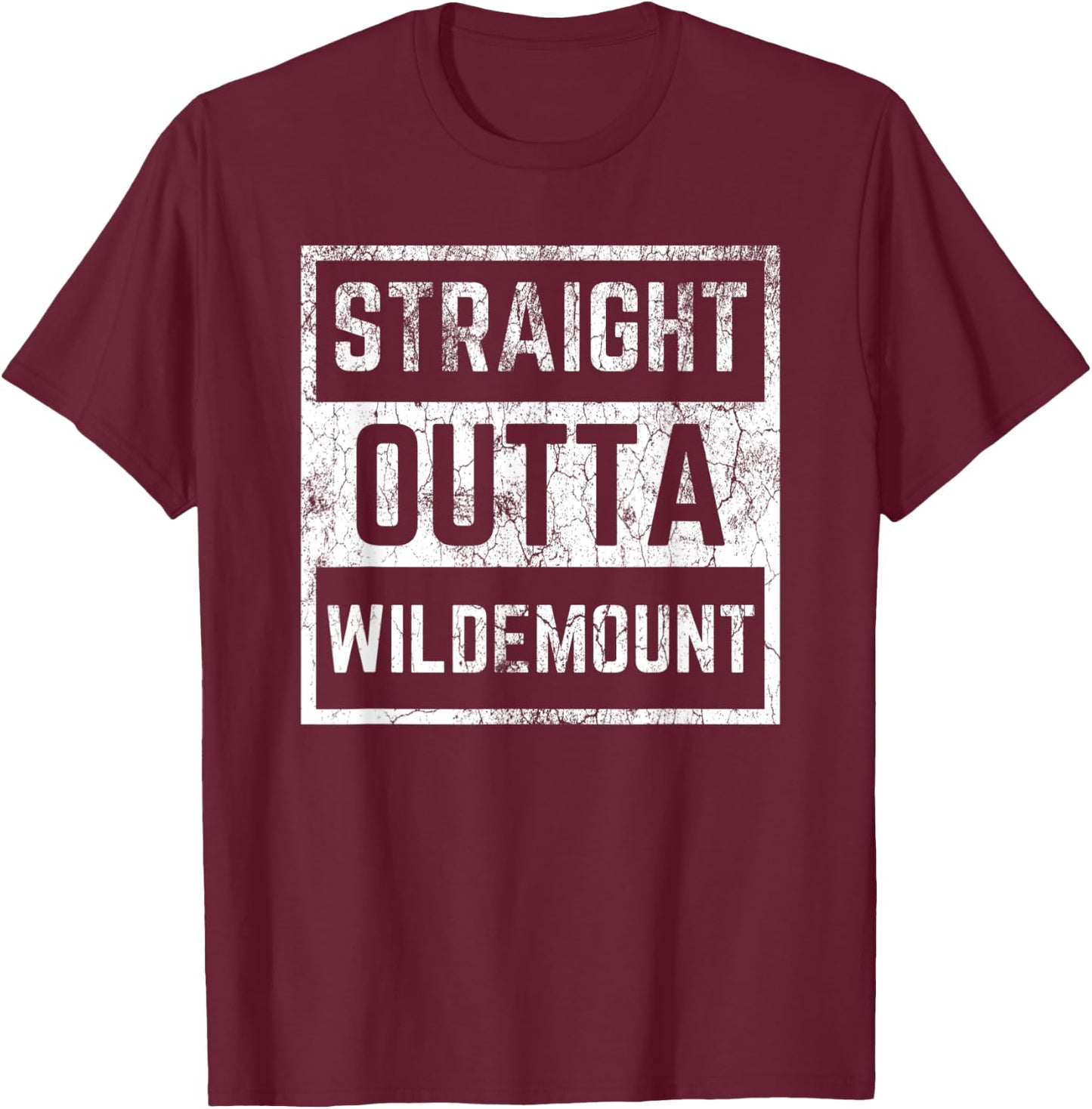 Straight Outta Wildemount - Critical The Mighty Nein Role T-Shirt - T-Shirt | Maroon
