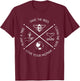 Earth Day Save The Bees Plant More Trees Clean The Seas T-Shirt - T-Shirt | Maroon
