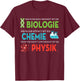 Lustige Wissenschafts Bekleidung Cool Science Biology Chemistry Physics Graphic - Adult, , Short Sleeve, 3X-Large, Black T-Shirt - T-Shirt | Maroon