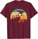 Hang glider motiv evolution hang gliding T-Shirt - T-Shirt | Maroon