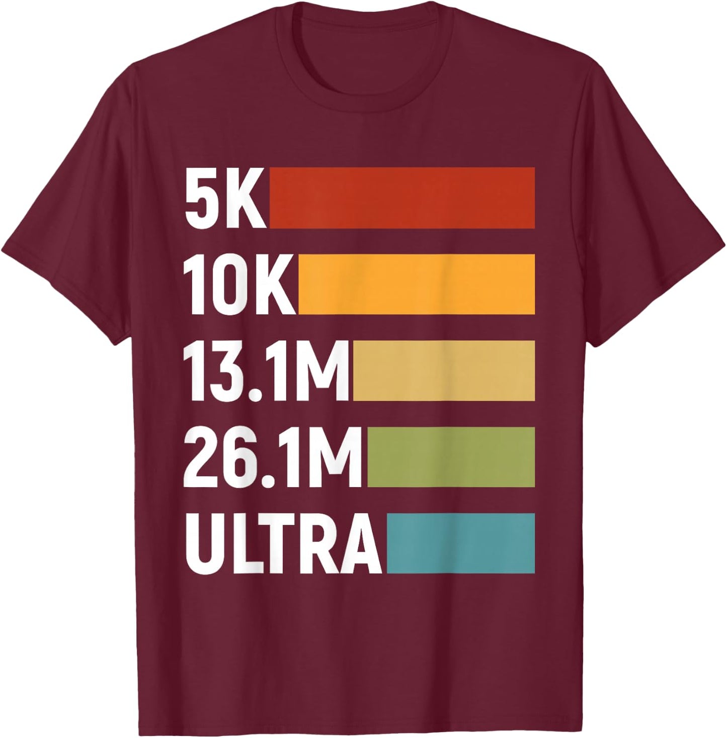 Ultramarathon Ultra Running Ultra Marathon Runner T-Shirt - T-Shirt | Maroon