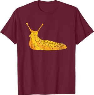 Banana Slug – Exotic Slug Lover Ecosystem Zoology Lover T-Shirt - T-Shirt | Maroon