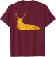 Banana Slug – Exotic Slug Lover Ecosystem Zoology Lover T-Shirt - T-Shirt | Maroon