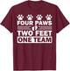 Cool Dog Trainer Women Dog Agility Handler Training T-Shirt - T-Shirt | Maroon