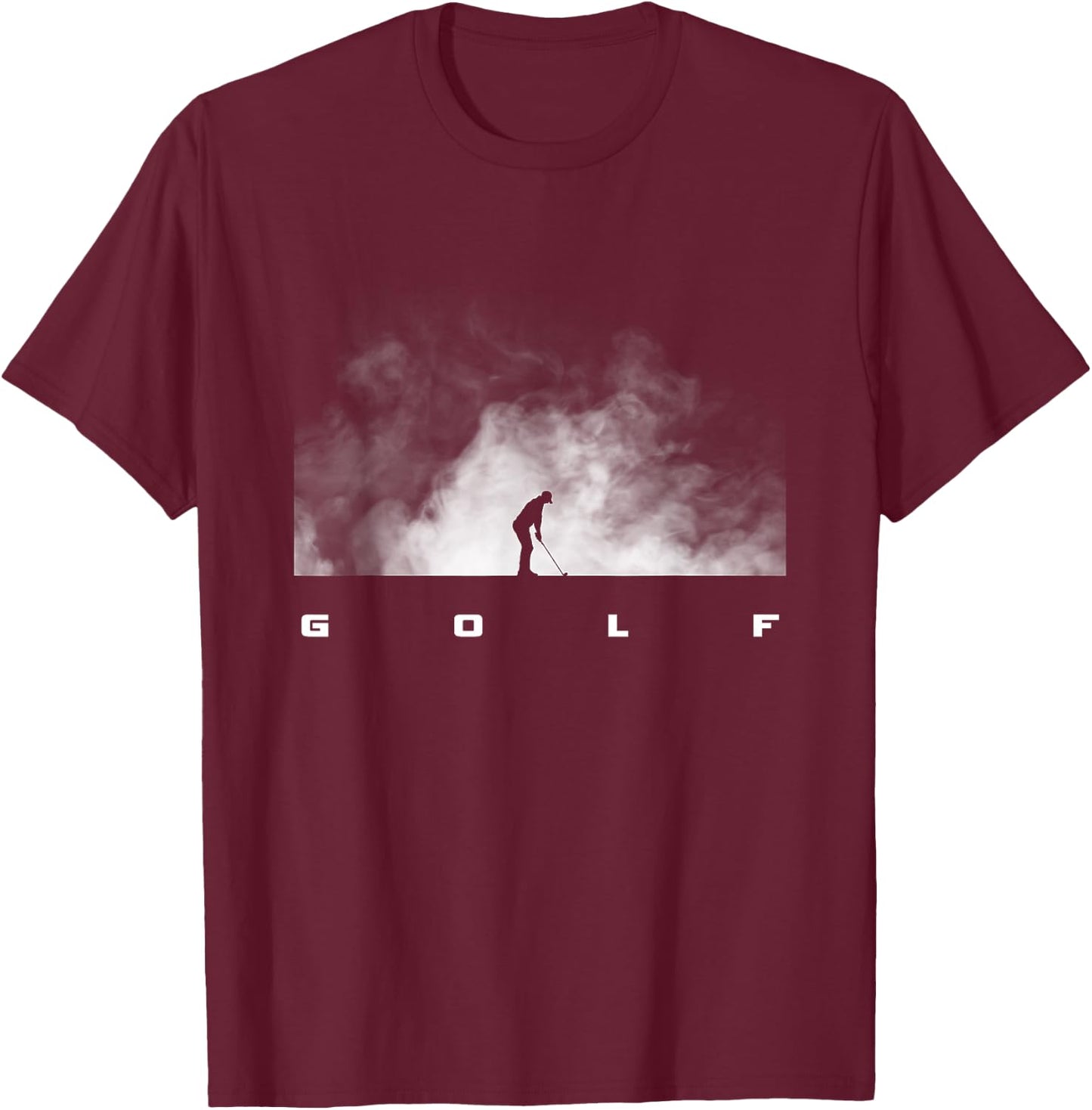 Golfer Golf T-Shirt - T-Shirt | Maroon