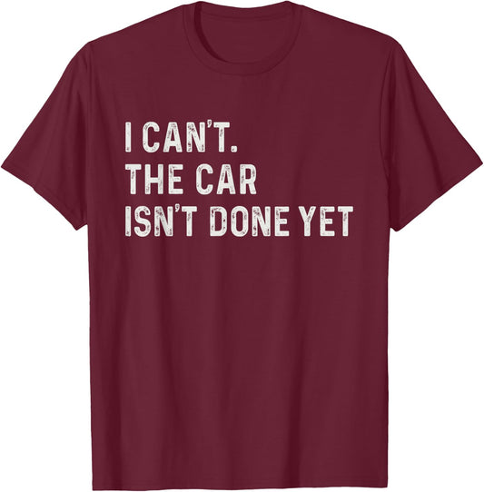 Auto Mechanic Car Repair Automotive Repair Funny Mechanic T-Shirt - T-Shirt | Maroon