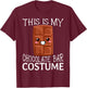 Smores Chocolate Bar Camping Kawaii Halloween Group Costumes T-Shirt - T-Shirt | Maroon