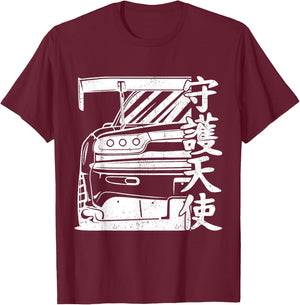JDM Japan Motorsport Tuning Car Legend 90s T-Shirt - T-Shirt | Maroon