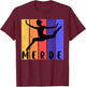 Funny Ballet | Merde (Good Luck!) Dancer T-Shirt - T-Shirt | Maroon