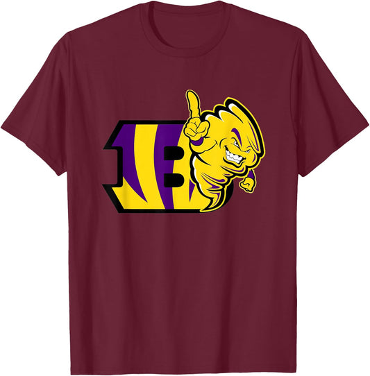 Galveston Ball High School Mascot Alumni Clothing & Apparel T-Shirt - T-Shirt | Maroon