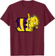 Galveston Ball High School Mascot Alumni Clothing & Apparel T-Shirt - T-Shirt | Maroon
