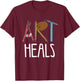 Funny Artist Gift Cool Art Artistic Painter Men and Women T-Shirt - T-Shirt | Maroon