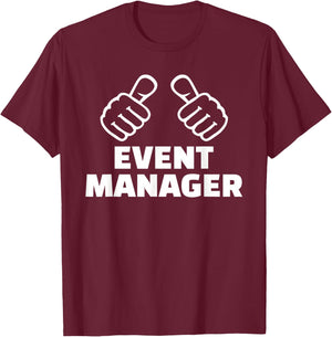 Event manager T-Shirt - T-Shirt | Maroon