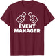 Event manager T-Shirt - T-Shirt | Maroon
