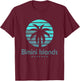 Bimini Island Bahamas T-Shirt - T-Shirt | Maroon
