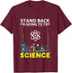 Chemistry Gift Kids- Boys or Girls Love Science Fair T-Shirt - T-Shirt | Maroon