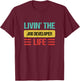 Job Developer T-Shirt - T-Shirt | Maroon