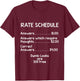 Dumb Looks are Still Free Funny T Shirt T-Shirt - T-Shirt | Maroon
