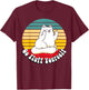 Go Fluff Yourself - Funny Kitty Cat Giving Middle Finger Men Women T-Shirt - T-Shirt | Maroon
