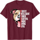 Pitbull Proud Pitbull Owners Top Men Women Kids T-Shirt - T-Shirt | Maroon