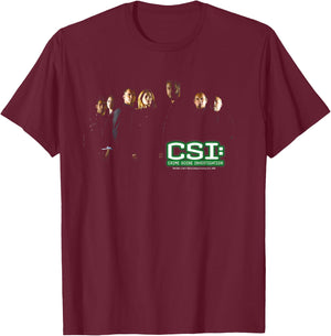 CSI Shadow Cast T-Shirt - T-Shirt | Maroon