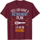 Retired Baker Retired To Bake For Baking Retirement Gift T-Shirt - T-Shirt | Maroon