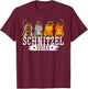 Schnitzel squad Oktoberfest German cat party brass band T-Shirt - T-Shirt | Maroon
