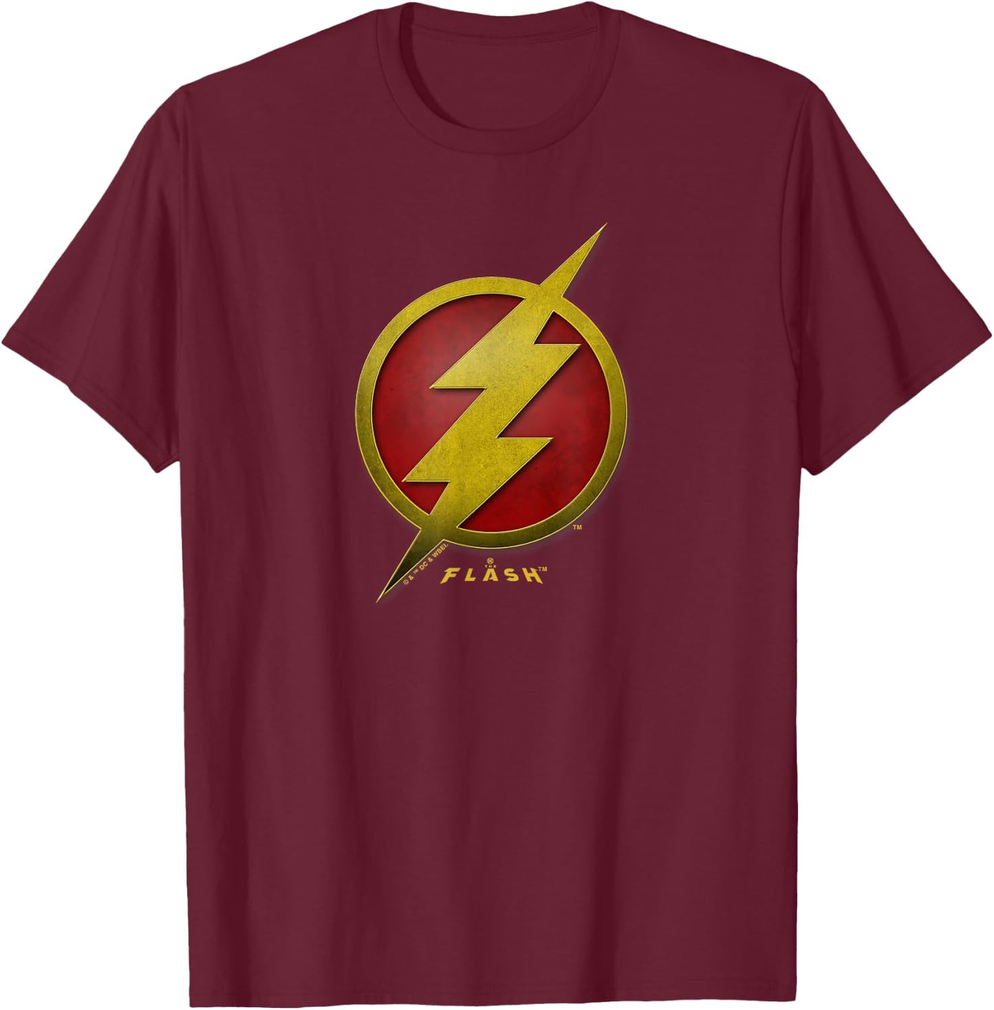 The Flash Movie Flash icon T-Shirt - T-Shirt | Maroon