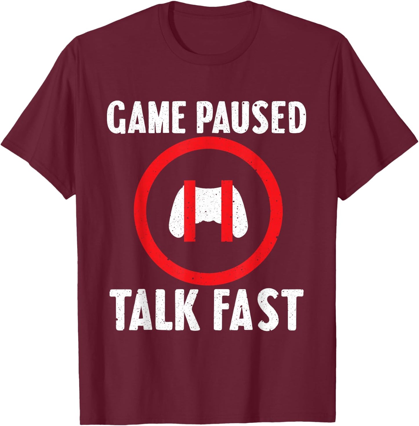 Funny Video Game Women Video Gaming Player Gamer T-Shirt - T-Shirt | Maroon