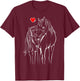 Horse Girl Women Horseback Riding T-Shirt - T-Shirt | Maroon