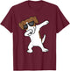 Jack Russell Dabbing Cute Jack Russell Love Jack Russells T-Shirt - T-Shirt | Maroon