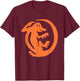 Legends of the Hidden Temple Orange Iguanas Alt Logo T-Shirt - T-Shirt | Maroon