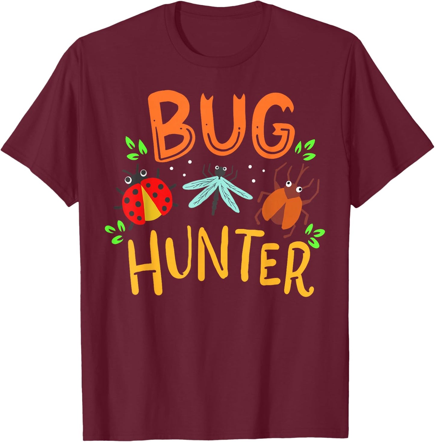 Bugs Insects Ladybug Biologist Entomology Student T-Shirt - T-Shirt | Maroon