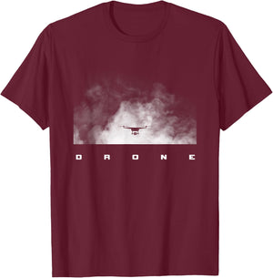 Quadcopter Drone Pilot T-Shirt - T-Shirt | Maroon