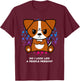 Do I Look Like A People Person Grumpy Jack Russell Terrier T-Shirt - T-Shirt | Maroon