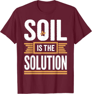 Soil Scientist Agriculture Environmental Soil Science T-Shirt - T-Shirt | Maroon