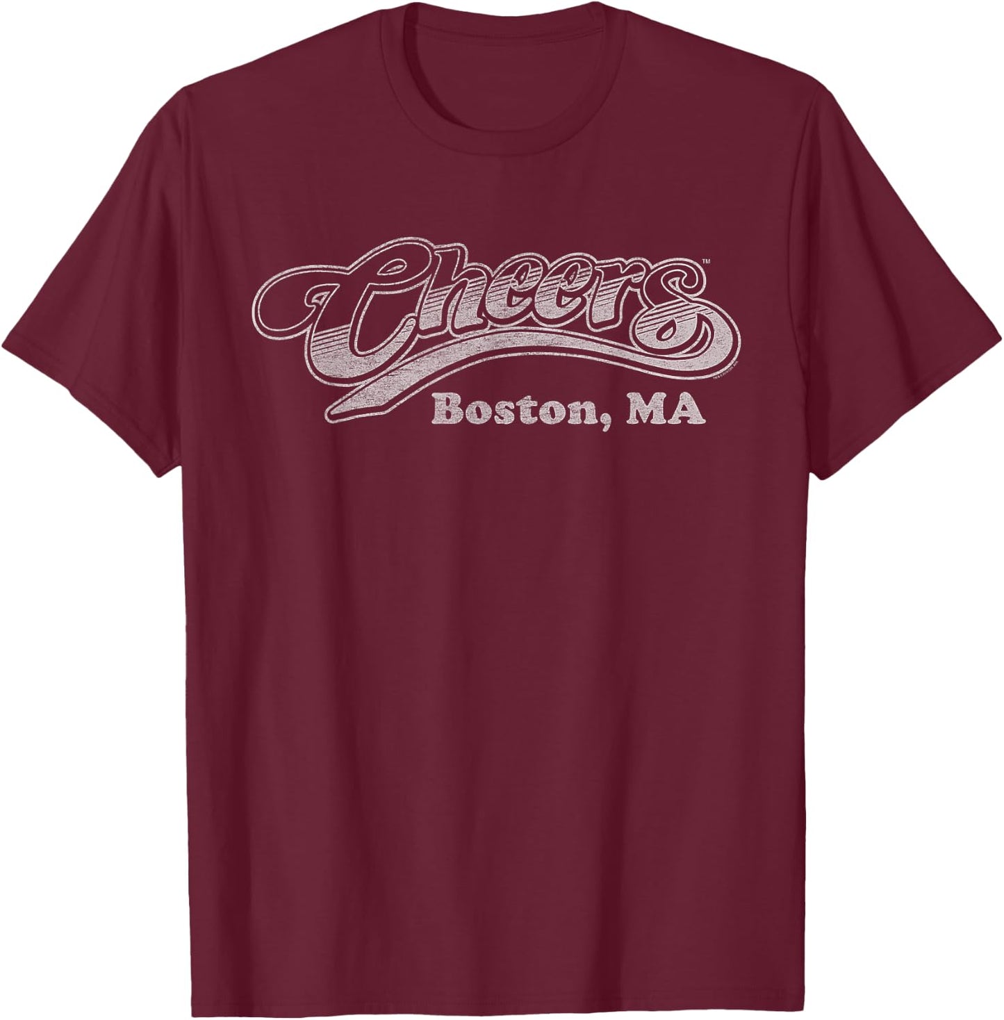 Cheers - Boston T-Shirt - T-Shirt | Maroon