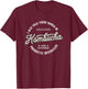 Kombucha Gifts - Funny Vintage Kombucha Label T-Shirt - T-Shirt | Maroon