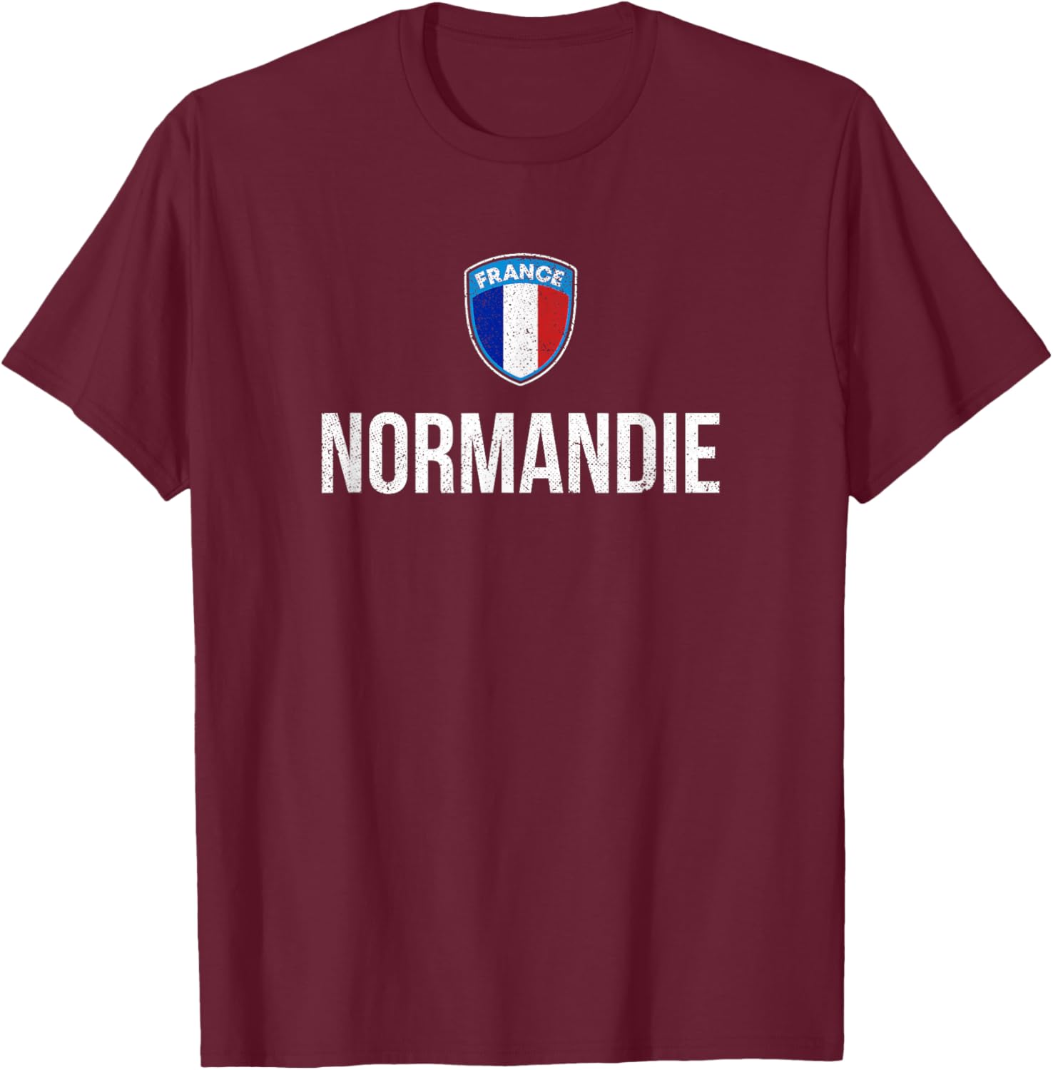 Normandy T-Shirt - T-Shirt | Maroon