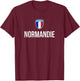 Normandy T-Shirt - T-Shirt | Maroon