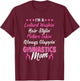 I'm A Gymnastics Mom - Gymnast Supporter Parents Funny Gift T-Shirt - T-Shirt | Maroon
