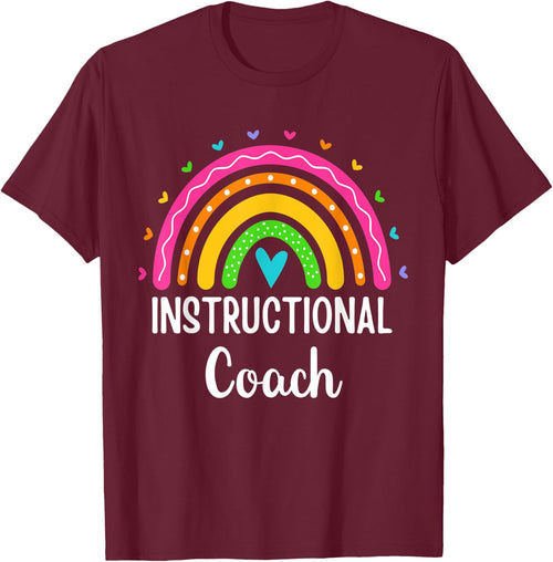 Instructional Coach Rainbow Appreciation Instructional Coach